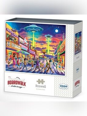 Roswell Aliens New Mexico Jigsaw Puzzle 1000 Piece 19" x 26" Boardwalk